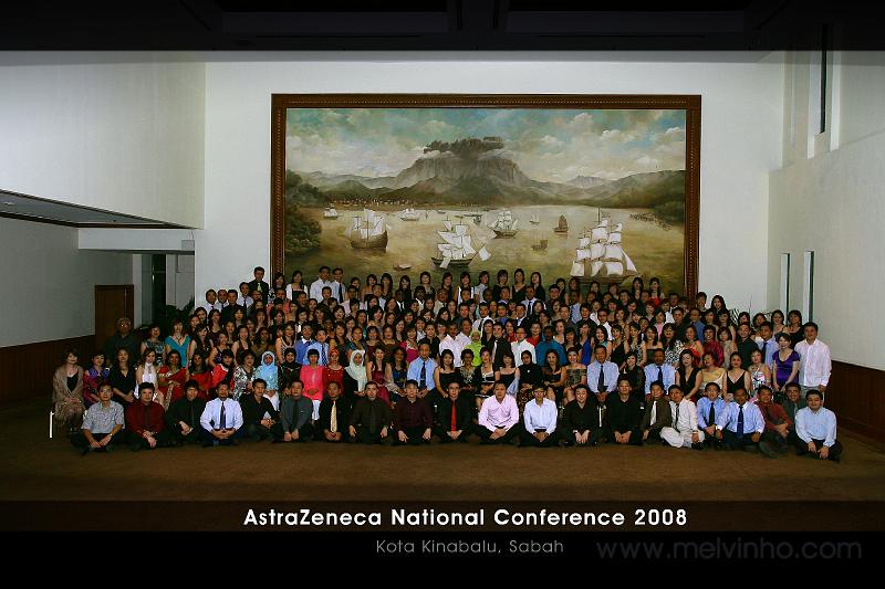 Astra.jpg - 200 pax group photo at Sutra Harbour Resort. Provided designing & print out.